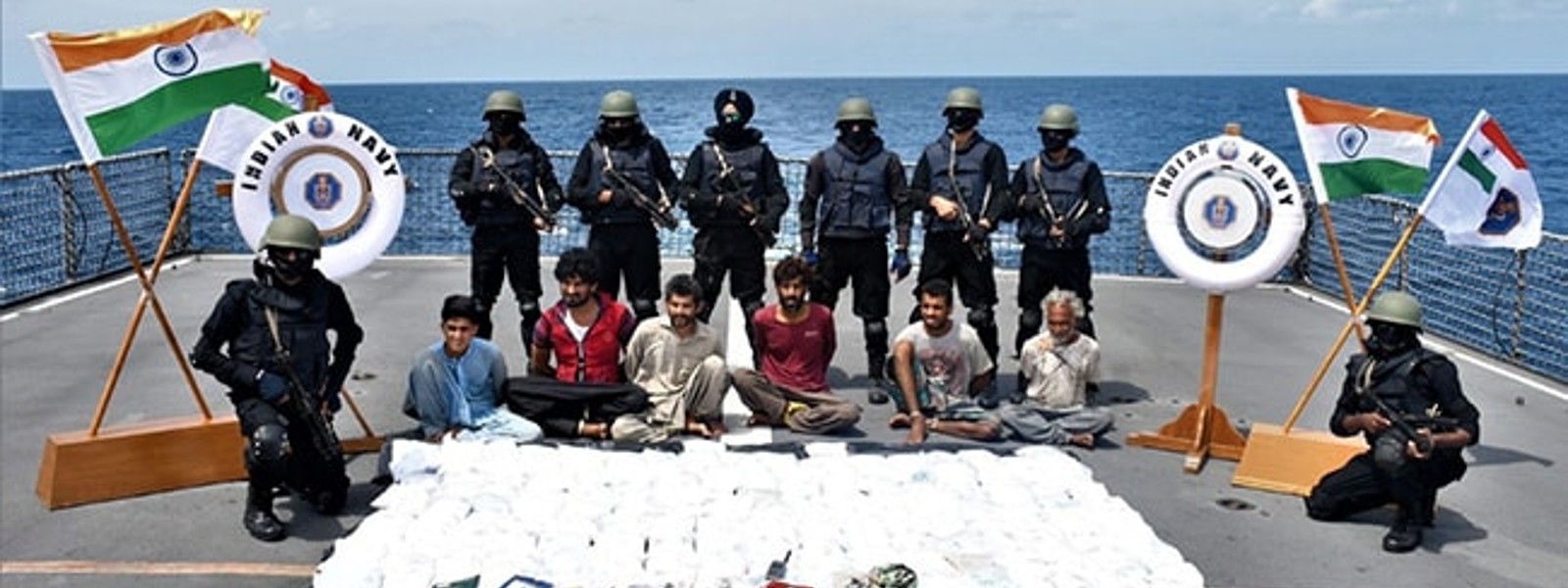 200kg ஹெரோயின் இந்திய கடற்படையால் கைப்பற்றப்பட்டது